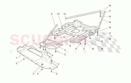 Part Diagram for Maserati 83035700
