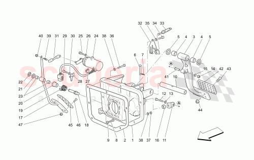 Part Diagram for Maserati 194452