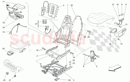 Part Diagram for Maserati 984401635