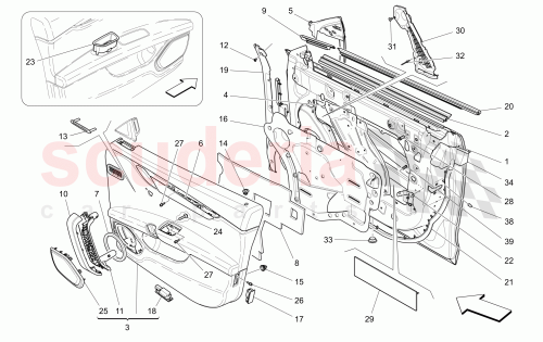 Part Diagram for Maserati 673006739