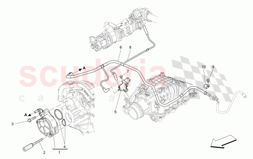Part Diagram for Maserati 673001139