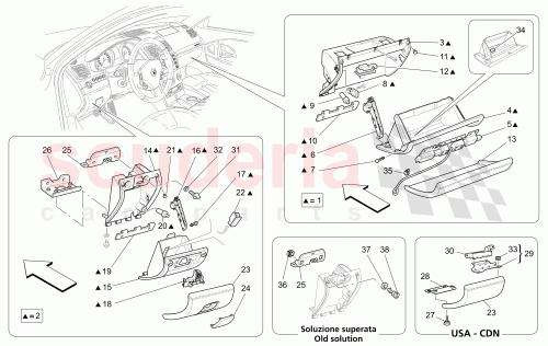 Part Diagram for Maserati 67861900