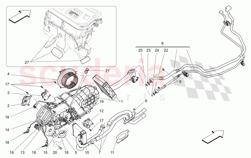 Part Diagram for Maserati 673000042