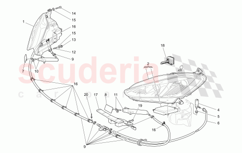 Part Diagram for Maserati 89173410