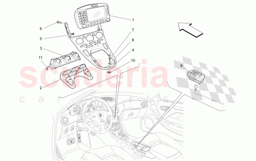 Part Diagram for Maserati 196960