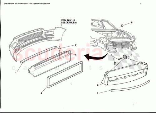Part Diagram for Maserati 318320341