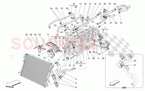 Part Diagram for Maserati 670005450