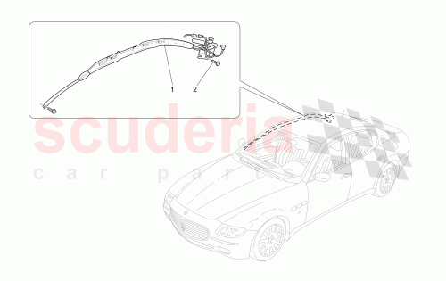 Part Diagram for Maserati 69295000