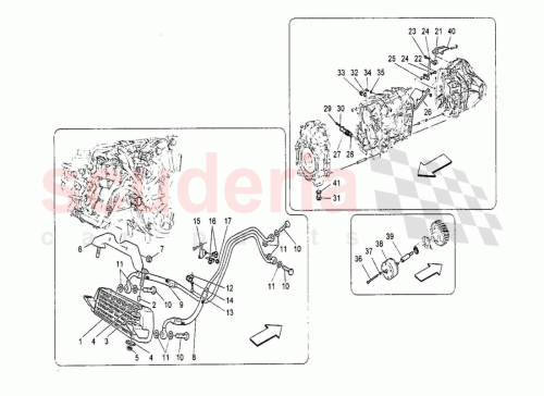 Part Diagram for Maserati 243210