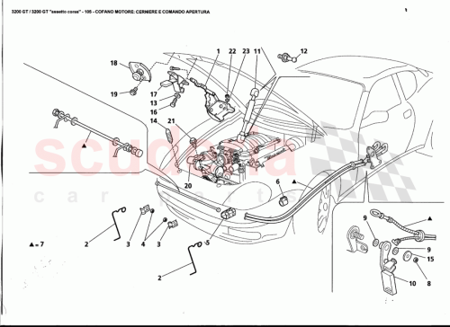 Part Diagram for Maserati 14573580