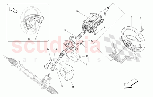 Part Diagram for Maserati 670044623