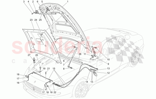 Part Diagram for Maserati 12640678
