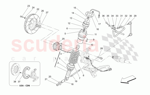 Part Diagram for Maserati 193729