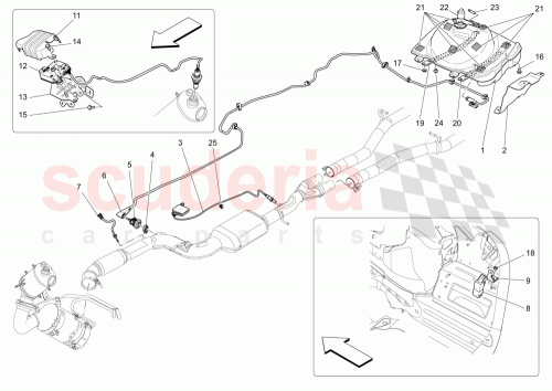Part Diagram for Maserati 670031115