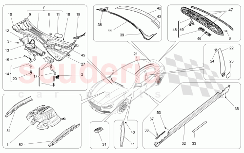 Part Diagram for Maserati 670088968
