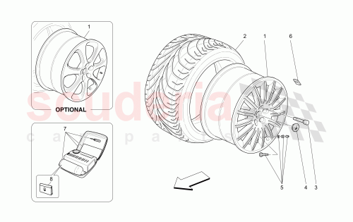 Part Diagram for Maserati 201445