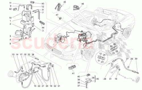 Part Diagram for Maserati 185792