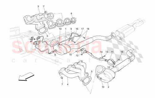 Part Diagram for Maserati 241995