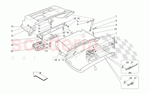 Part Diagram for Maserati 68343815