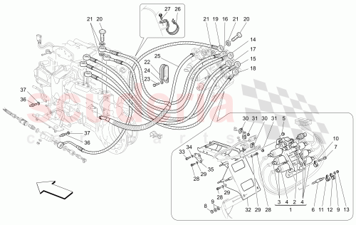 Part Diagram for Maserati 199920