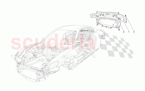 Part Diagram for Maserati 66880300
