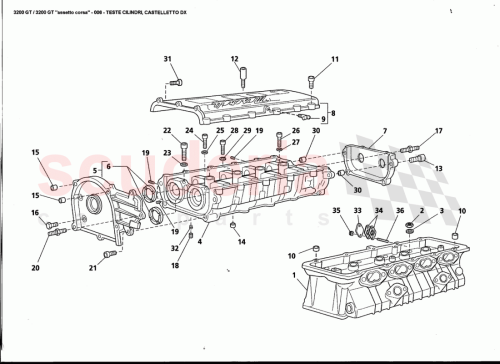 Part Diagram for Maserati 585008801