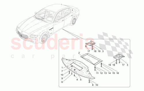 Part Diagram for Maserati 80371100