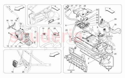 Part Diagram for Maserati 675000572