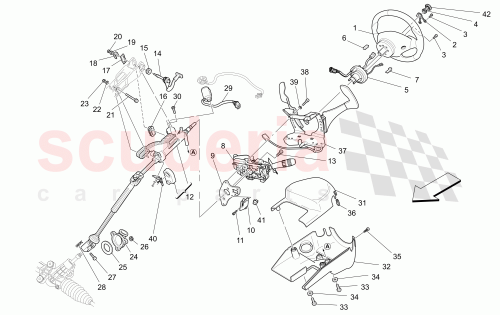 Part Diagram for Maserati 147985