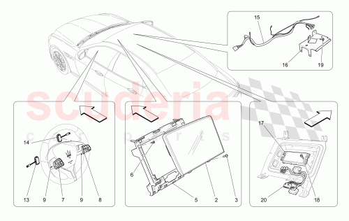 Part Diagram for Maserati 670106178