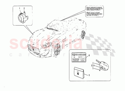 Part Diagram for Maserati 980145316