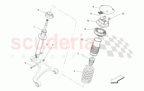 Part Diagram for Maserati 670034710