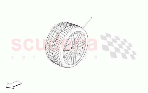 Part Diagram for Maserati 980156304