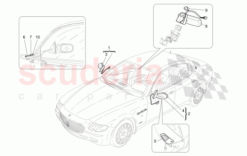 Part Diagram for Maserati 68542700