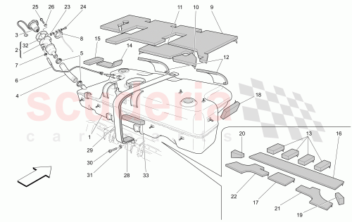 Part Diagram for Maserati 262103