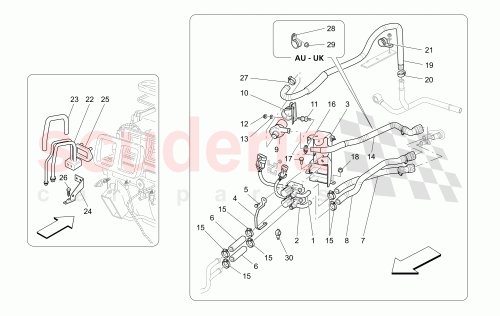 Part Diagram for Maserati 67876100