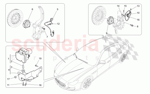 Part Diagram for Maserati 675000430