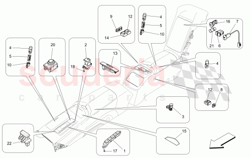 Part Diagram for Maserati 670071372
