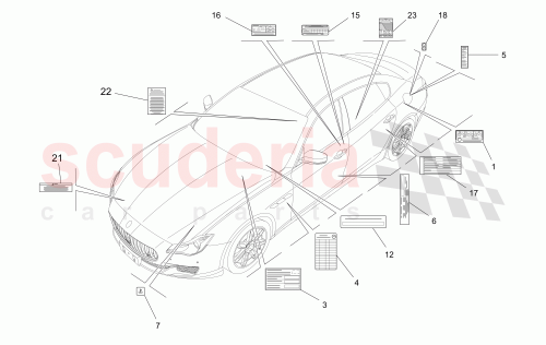 Part Diagram for Maserati 980156673