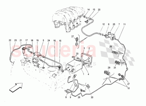 Part Diagram for Maserati 228959