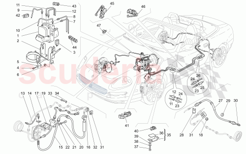 Part Diagram for Maserati 208021