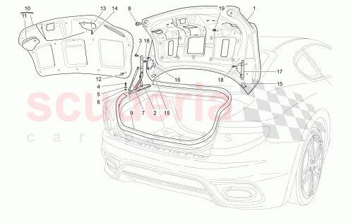 Part Diagram for Maserati 89183700