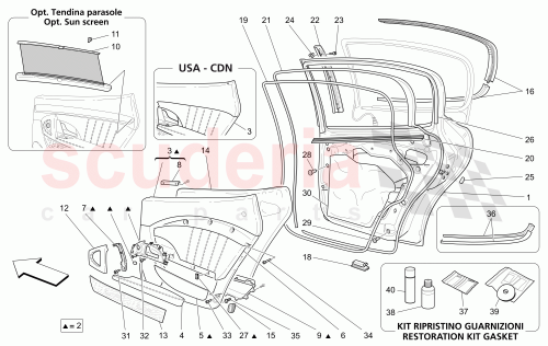 Part Diagram for Maserati 986651620