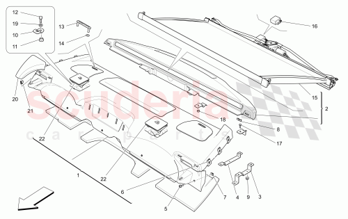 Part Diagram for Maserati 670016968