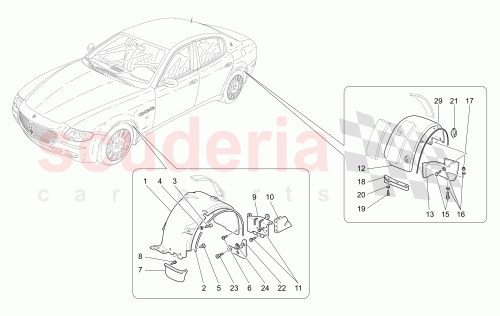 Part Diagram for Maserati 81050300