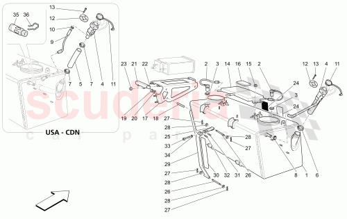 Part Diagram for Maserati 181206