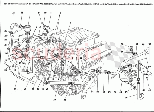 Part Diagram for Maserati 14098710