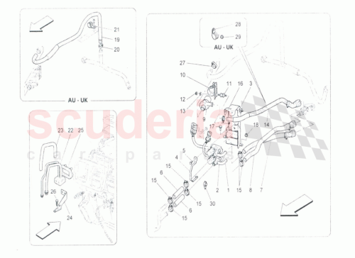 Part Diagram for Maserati 65460300