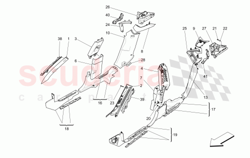 Part Diagram for Maserati 670048584