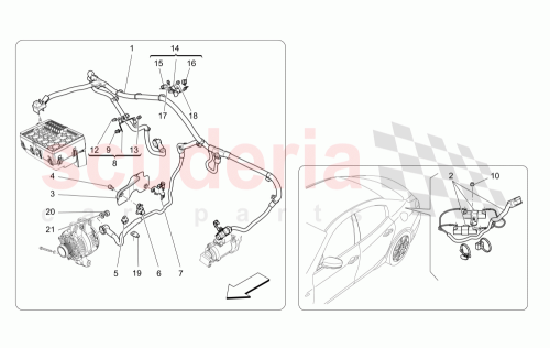 Part Diagram for Maserati 670007924